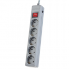 Perfeo Power+ 5,0 м 5 розеток серый